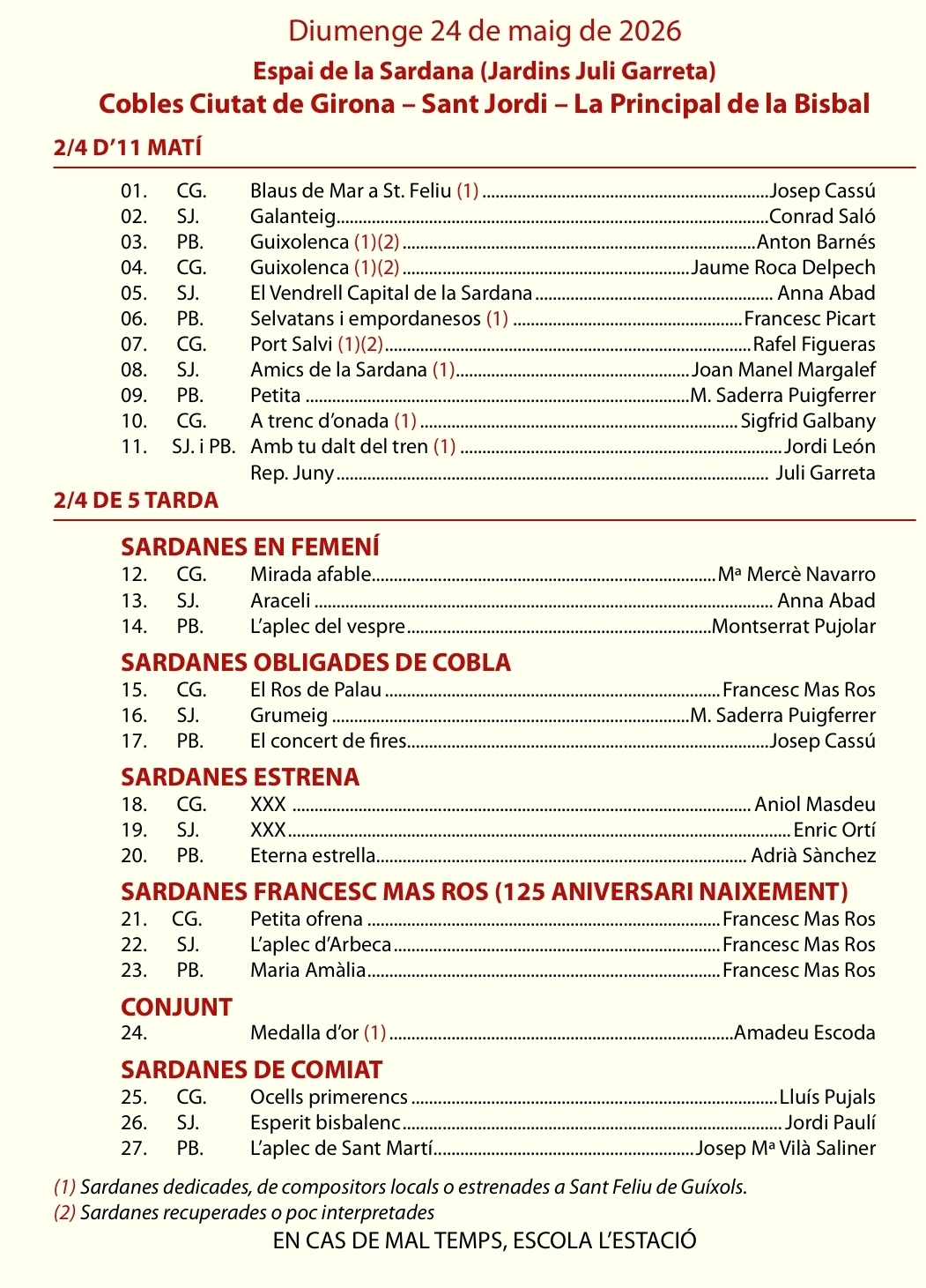 39 Aplec de la Sardana 