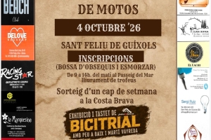 XXI Trobada de Motos, organitzada per Pirates M.G.